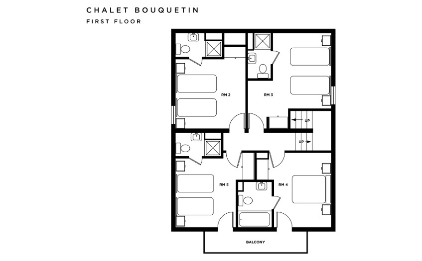 Chalet Bouquetin Les Arcs Floor Plan 1